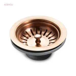 Oliveri Copper Basket Waste ACBWCU by Oliveri, a Kitchen Sinks for sale on Style Sourcebook
