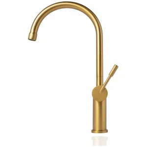 Titan Gooseneck Kitchen Mixer Tap Model 2 Royal Gold TTRY2 by Titan, a Kitchen Taps & Mixers for sale on Style Sourcebook