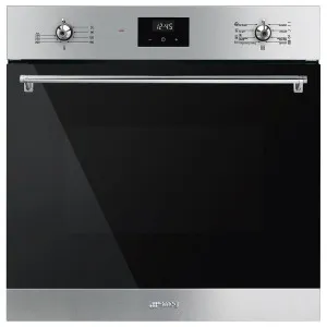 Smeg 60cm Classic Stainless Steel Thermoseal Built-In Oven SFA6500TVX by Smeg, a Ovens for sale on Style Sourcebook