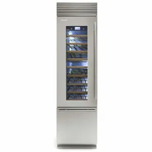 Fhiaba 60cm X-Pro Wine Cabinet with Drawer Left Hinge Stainless Steel XS5990TWT3ASS by Fhiaba, a Wine Fridges for sale on Style Sourcebook