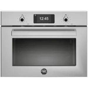 Bertazzoni 60cm Professional Series Combi-Microwave Compact Built-In Oven F457PROMWTX by null, a Ovens for sale on Style Sourcebook