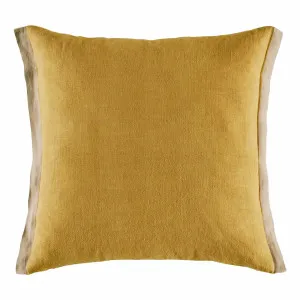 Belrose Feather Fill Cushion 50x50cm in Mustard by OZ Design, a Cushions, Decorative Pillows for sale on Style Sourcebook