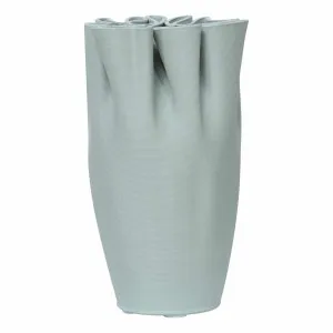 Elara Vase Small 14.5x24cm in Sage Green by OZ Design, a Vases & Jars for sale on Style Sourcebook