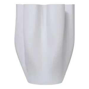 Isla Vase Large 27x36cm in White by OZ Design, a Vases & Jars for sale on Style Sourcebook