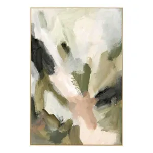Willa Green 1 Box Framed Canvas in 42 x 62cm by OZ Design, a Painted Canvases for sale on Style Sourcebook