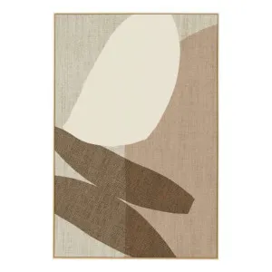 Sasha Blush 1 Box Framed Canvas in 72 x 107cm by OZ Design, a Painted Canvases for sale on Style Sourcebook
