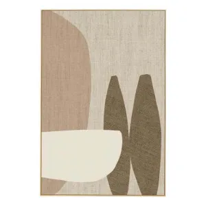 Sasha Blush 2 Box Framed Canvas in 52 x 77cm by OZ Design, a Painted Canvases for sale on Style Sourcebook