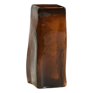 Jaffa Vase Tall 12x30cm in Amber by OZ Design, a Vases & Jars for sale on Style Sourcebook