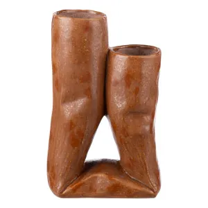 Tate Vase Medium 16x25.5cm in Rust by OZ Design, a Vases & Jars for sale on Style Sourcebook