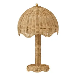 Bali Table Lamp 30x50cm in Natural by OZ Design, a Table & Bedside Lamps for sale on Style Sourcebook