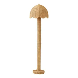 Bali Floor Lamp 43x150cm in Natural by OZ Design, a Floor Lamps for sale on Style Sourcebook
