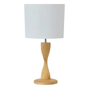 Priya Table Lamp 30x60cm in Natural by OZ Design, a Table & Bedside Lamps for sale on Style Sourcebook