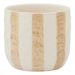Rayas Pot 15x13.5cm in Taupe by OZ Design, a Baskets, Pots & Window Boxes for sale on Style Sourcebook