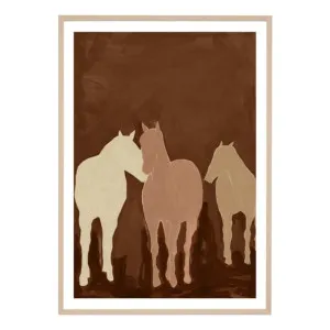 Roaming Herd Framed Print in 113 x 159cm by OZ Design, a Prints for sale on Style Sourcebook