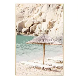 Island Haven Box Framed Canvas in 52 x 77cm by OZ Design, a Painted Canvases for sale on Style Sourcebook