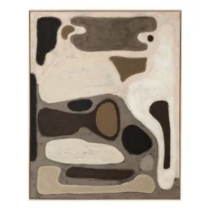 Tableau Natural Box Framed Canvas in 154 x 124cm by OZ Design, a Painted Canvases for sale on Style Sourcebook