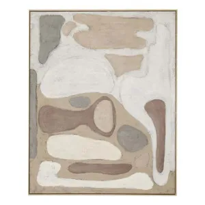 Tableau Warm Box Framed Canvas in 154 x 124cm by OZ Design, a Painted Canvases for sale on Style Sourcebook
