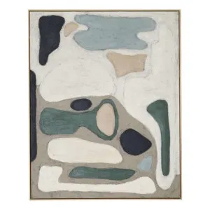 Tableau Ocean Box Framed Canvas in 154 x 124cm by OZ Design, a Painted Canvases for sale on Style Sourcebook