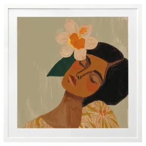 Flower Child Framed Print in 84 x 84cm by OZ Design, a Prints for sale on Style Sourcebook