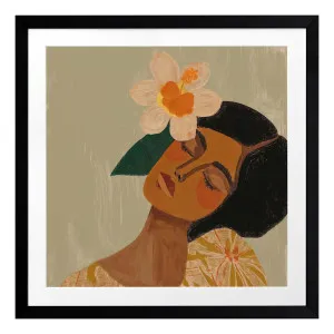 Flower Child Framed Print in 84 x 84cm by OZ Design, a Prints for sale on Style Sourcebook