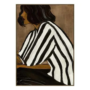Linear Grace Box Framed Canvas in 100 x 140cm by OZ Design, a Painted Canvases for sale on Style Sourcebook