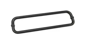 Round Double D Style Double Pull Shower Handle 450 mm Matte Black by Estelle, a Door Knobs & Handles for sale on Style Sourcebook