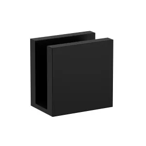Boston Wall to Glass 90 Degree 10mm Clamp Matte Black by Estelle, a Bathroom Fixtures for sale on Style Sourcebook