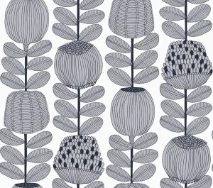 Banksia Lines Ice Wallpaper by Urban Road, a Wallpaper for sale on Style Sourcebook