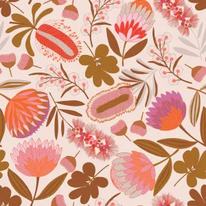 Native Bouquet Ochre Wallpaper by Urban Road, a Wallpaper for sale on Style Sourcebook