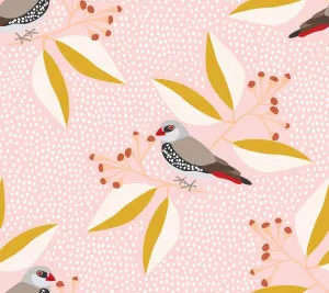 Diamond Firetail Rose Wallpaper by Urban Road, a Wallpaper for sale on Style Sourcebook