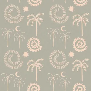 Daydream Isle Mint Green Wallpaper by Urban Road, a Wallpaper for sale on Style Sourcebook