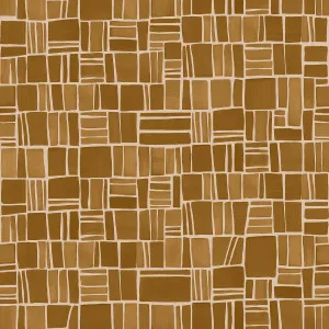 Tarrae Golden Ochre Wallpaper by Urban Road, a Wallpaper for sale on Style Sourcebook