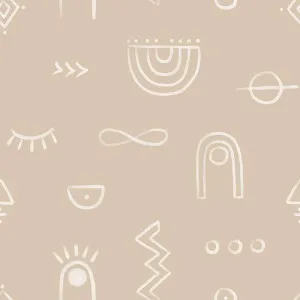 Wayfarer Tan Wallpaper by Urban Road, a Wallpaper for sale on Style Sourcebook