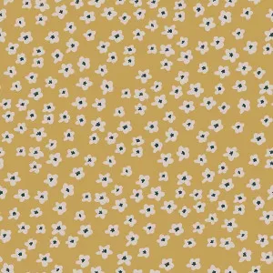 Fairy Foxglove Mustard Wallpaper by Urban Road, a Wallpaper for sale on Style Sourcebook