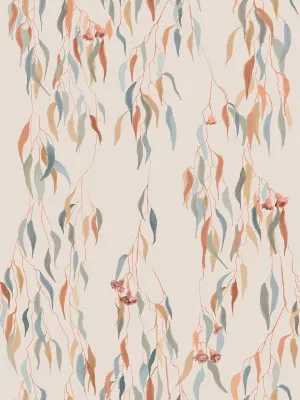 Gumtree Falls Blush Glow Wallpaper by Urban Road, a Wallpaper for sale on Style Sourcebook
