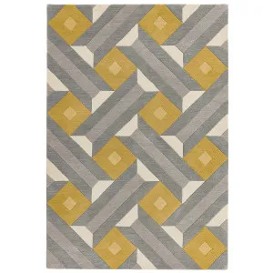 Asiatic Reef 01 Motif Ochre Grey by Asiatic London, a Contemporary Rugs for sale on Style Sourcebook