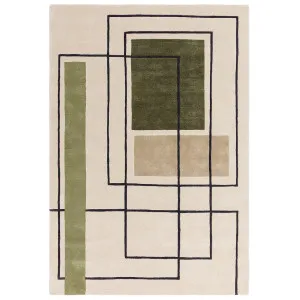 Asiatic Reef 21 Outline Khaki by Asiatic London, a Contemporary Rugs for sale on Style Sourcebook