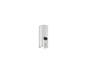 Round 180 Degree Inline Ceiling to Glass Fitting White by Estelle, a Door Hardware for sale on Style Sourcebook