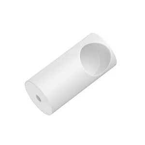 Round DIY Glass to Rail Fitting White by Estelle, a Door Hardware for sale on Style Sourcebook