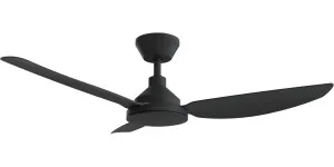 Calibo Sora 48" DC Ceiling Fan with Wall Control and Remote Black by Calibo, a Ceiling Fans for sale on Style Sourcebook