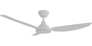 Calibo Sora 52" DC Ceiling Fan with Wall Control and Remote White by Calibo, a Ceiling Fans for sale on Style Sourcebook