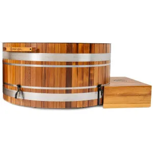Revel Glacier Solo Cedar Ice Bath R-ICESOLO-V2 by Revel, a Saunas for sale on Style Sourcebook