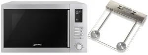 Smeg Inverter Microwave with Convection 1000W SAM34CXIPACK by Smeg, a Microwave Ovens for sale on Style Sourcebook