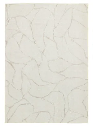 Cyra Soft Beige and Warm Taupe Indoor Outdoor Rug by Miss Amara, a Contemporary Rugs for sale on Style Sourcebook