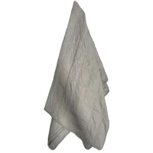 Classic Quilts Smokey Grey Throw by null, a Throws for sale on Style Sourcebook