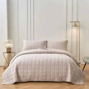 Classic Quilts Square Sand Coverlet Set by null, a Quilt Covers for sale on Style Sourcebook
