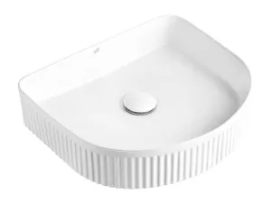 Archie 415x365x100 Gloss White Fluted Basin by Otti Australia, a Basins for sale on Style Sourcebook