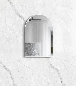 Archie 900x600 White Metal Framed Tuffi Mirror by Otti Australia, a Mirrors for sale on Style Sourcebook