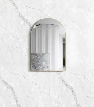 Archie 900x600 Gold Metal Framed Mirror by Otti Australia, a Mirrors for sale on Style Sourcebook
