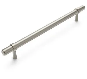 Astor - 192/240mm Brushed Nickel Handle (192mm Hole to Hole ; 240mm Total Length) by Otti Australia, a Cabinet Hardware for sale on Style Sourcebook